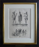 Litho,P.J. Benoit,Voyage a Surinam,passe-partout & inlijsten